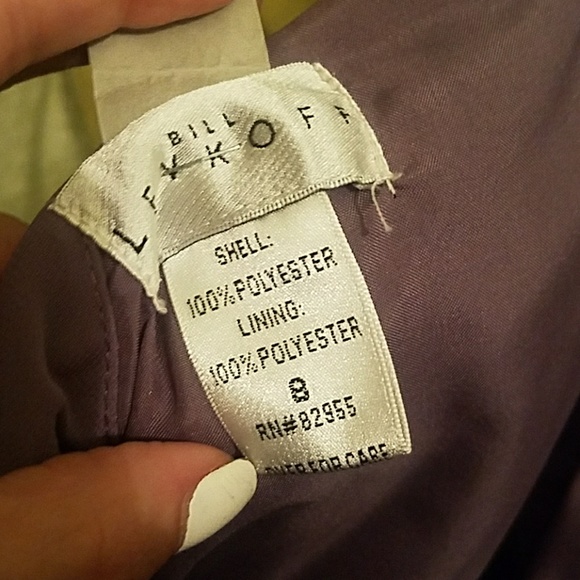 Beautiful lilac 1 shoulder gown - Picture 4 of 5